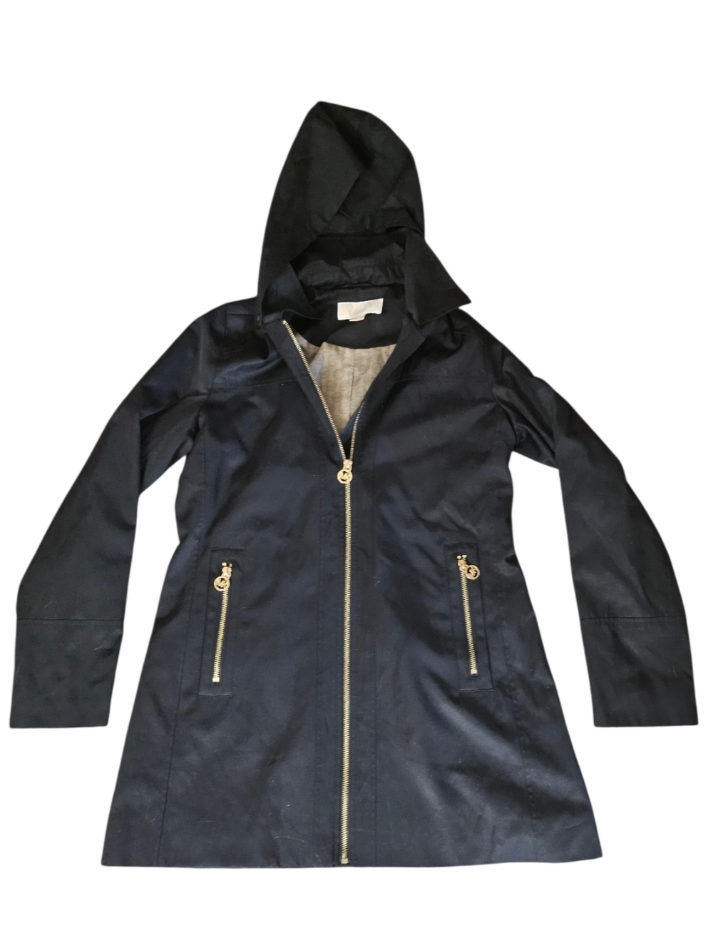 Michael Kors SM Women's Black Raincoat - Picture 4 of 15